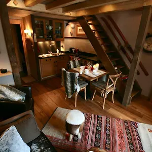 Duplex En Vieux Bois Hyper Centre Chamonix